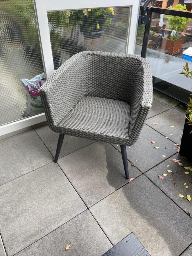 Tuinstoelen, Tuin en Terras, Ophalen, Gebruikt, Wicker