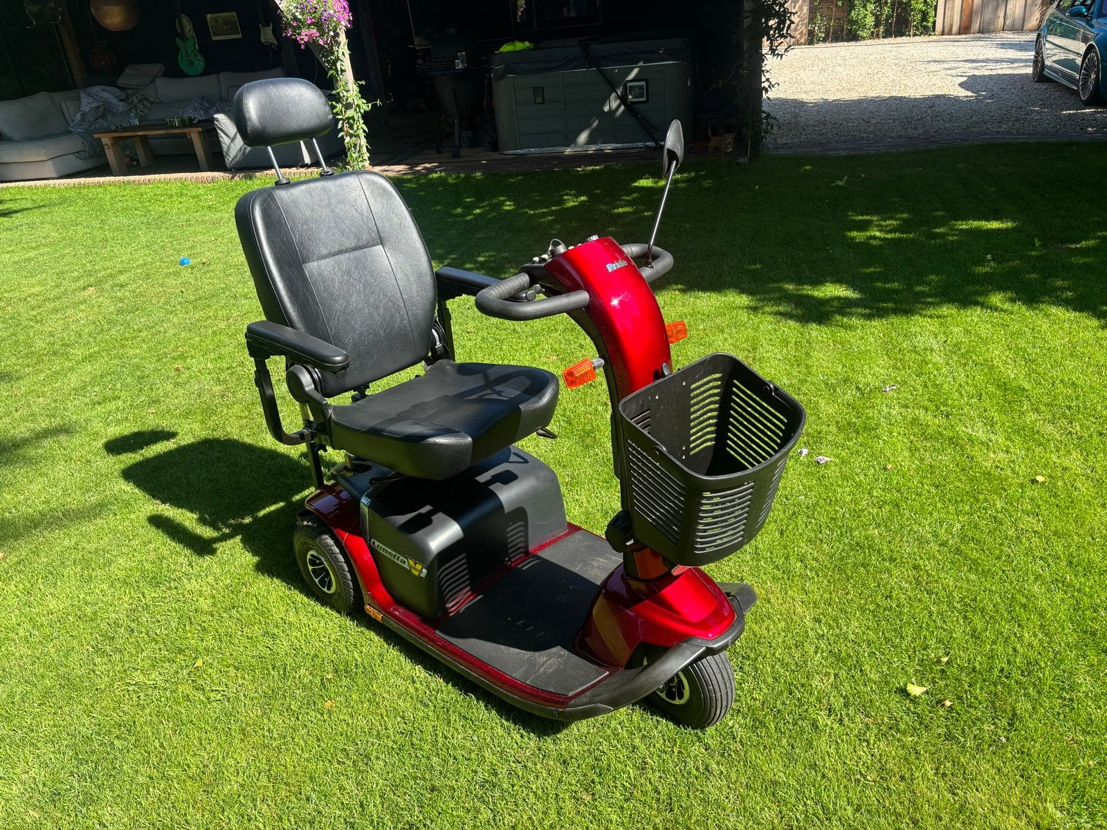 Lunetta victory pride scootmobiel, Diversen, Brommobielen en Scootmobielen, Ophalen, 10 km/u of minder, Pride, 26 t/m 35 km