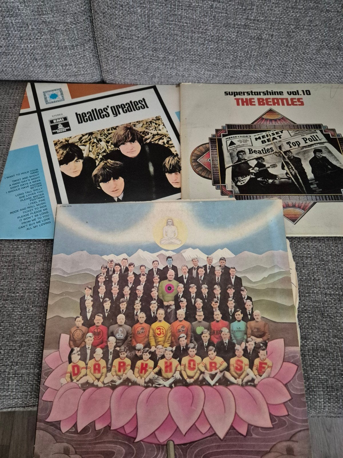 The Beatles LP's: Greatest, SuperStarshine & Dark Horse, Cd's en Dvd's, LP, Rock, Gebruikt, Ophalen of Verzenden