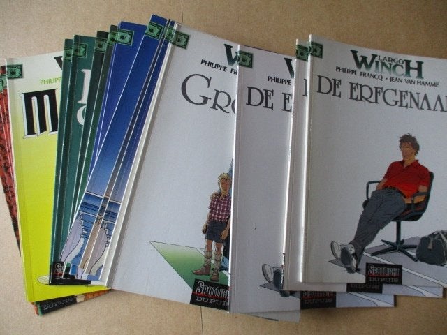 adv11329 largo winch, Eén stripboek, Ophalen, Gelezen