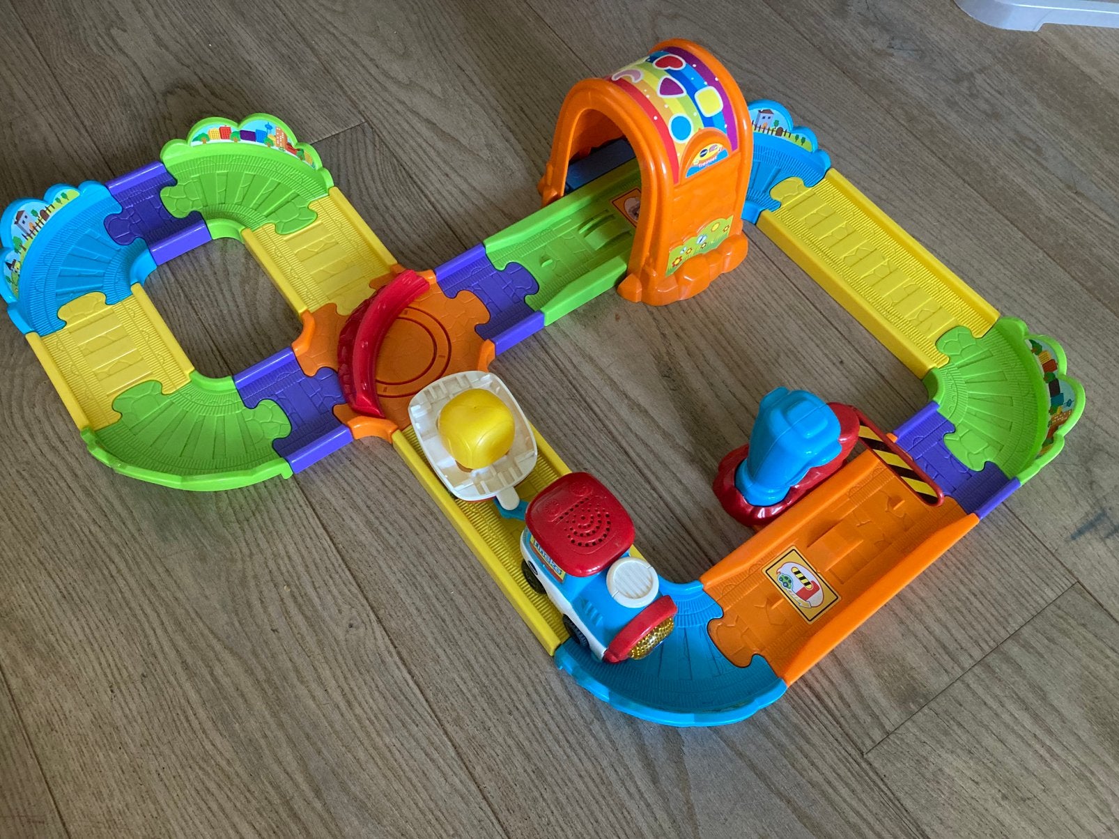 Vtech Toet Toet treinbaan, Kinderen en Baby's, Speelgoed | Vtech, Ophalen, Zo goed als nieuw, 2 tot 4 jaar