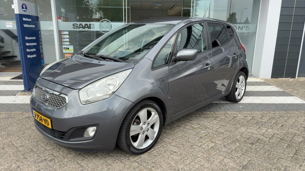 Kia Venga 1.6 CVVT X-ecutive Airco Cruise Control nw APK, Auto's, 4 cilinders, Multifunctioneel stuurwiel, 14 km/l, Bedrijf