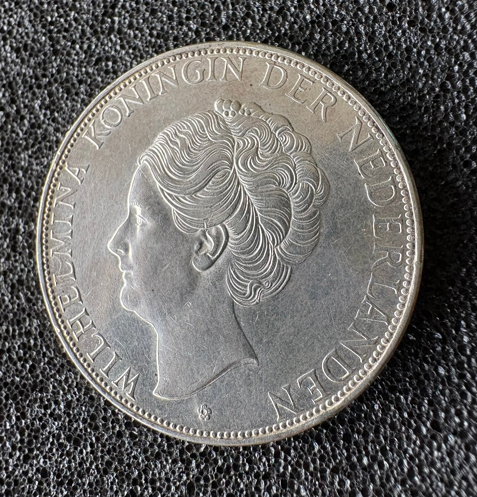 Prachtige rijksdaalder 1938 grof haar, Verzenden, Koningin Wilhelmina, 2½ gulden