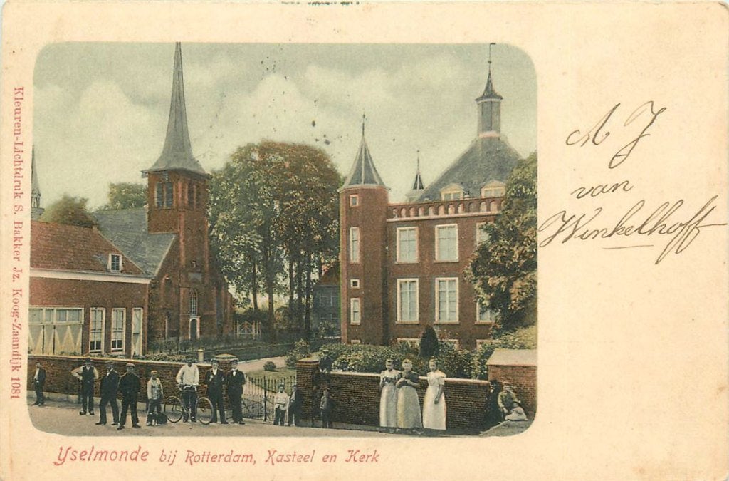 701-155-041 Rotterdam Ijsselmonde, Verzenden, Voor 1920, Zuid-Holland