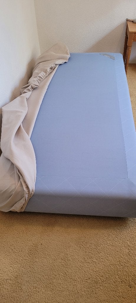 Bedbodem en matras, Ophalen, Overige materialen, Gebruikt, 90 cm