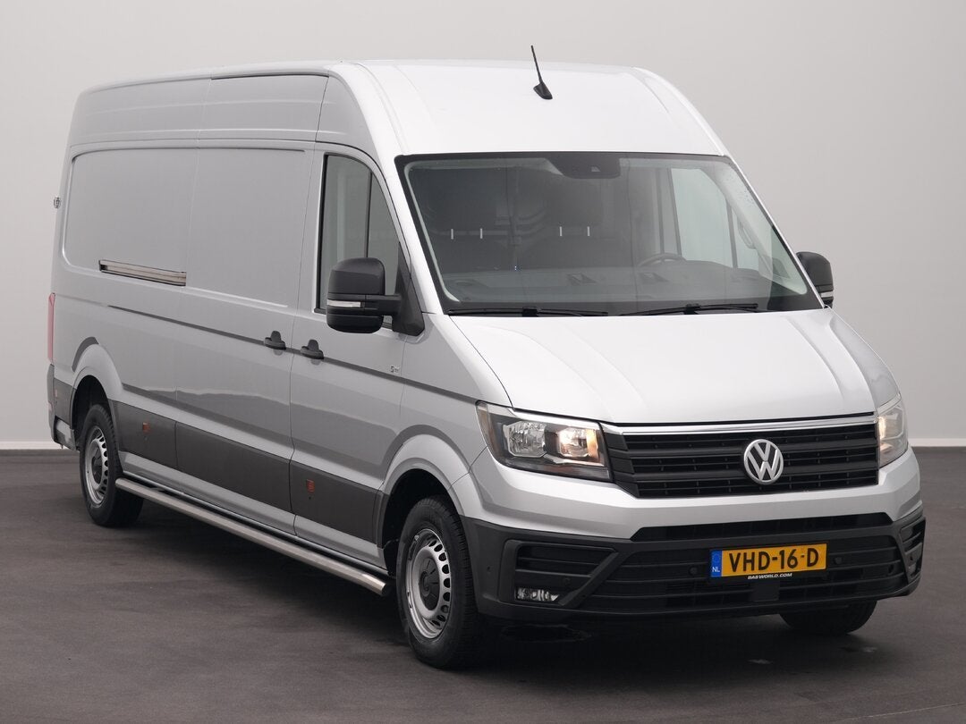 Volkswagen Crafte 140PK L4H3 Sat-Nav Cruise Control Camera P, Automaat, Gebruikt, Euro 6, 4 cilinders