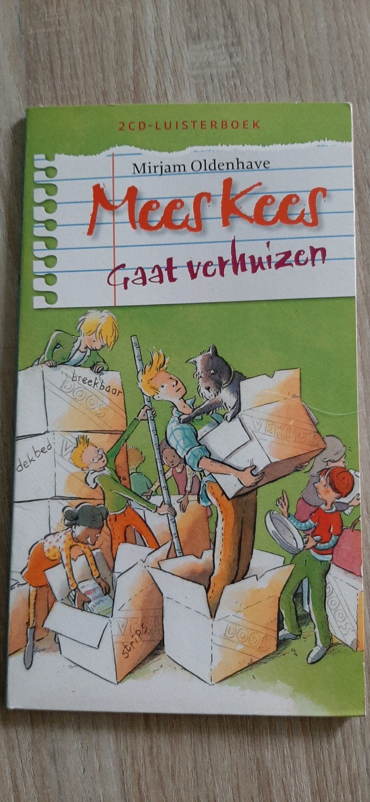 Mees Kees Gaat Verhuizen - 2CD Luisterboek, Ophalen of Verzenden, Zo goed als nieuw, Verhaal of Sprookje, 6 tot 9 jaar