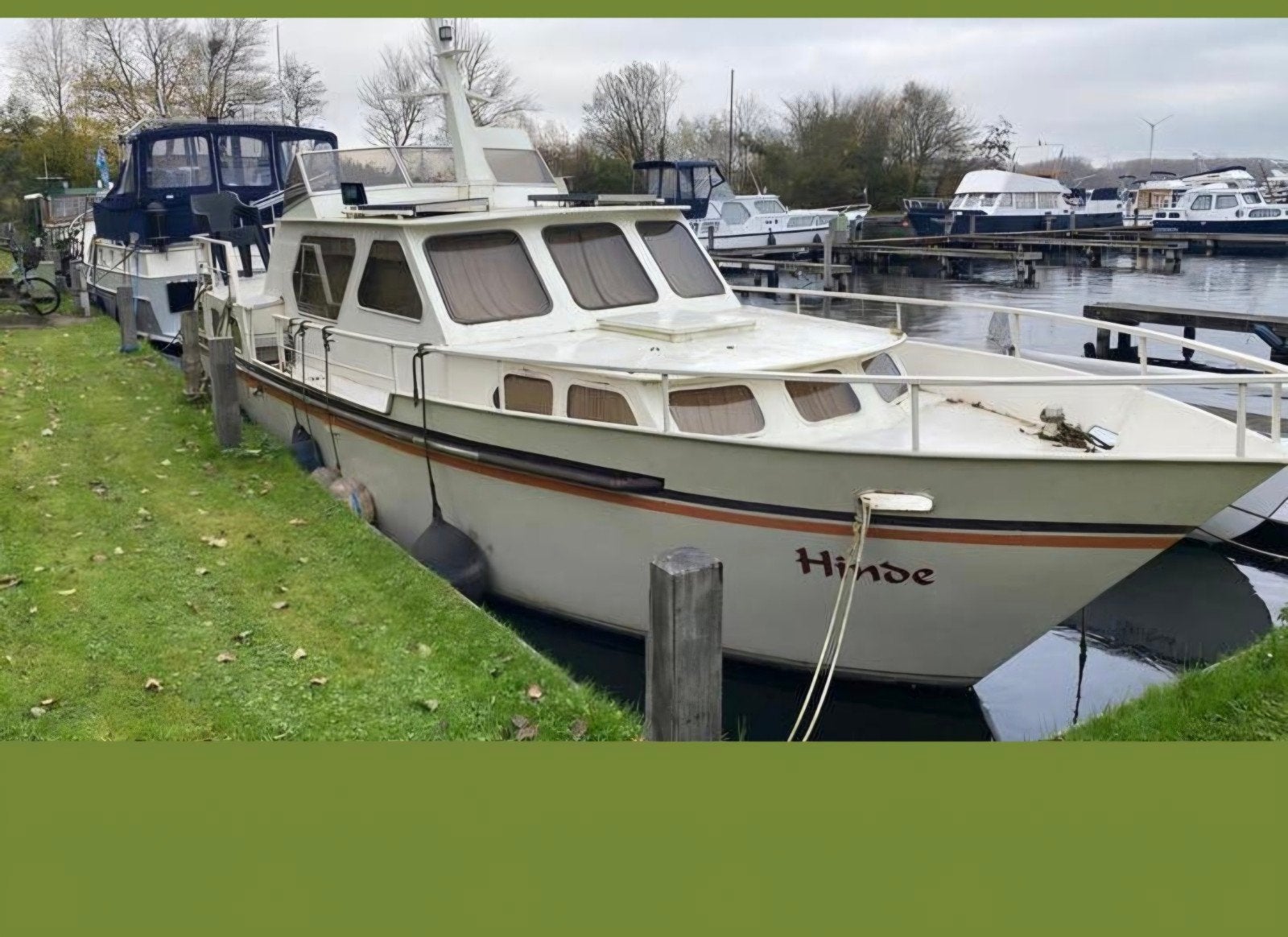 Prachtige Kruiser 11.50m met Thornycroft Dieselmotor, Ophalen of Verzenden, Gebruikt