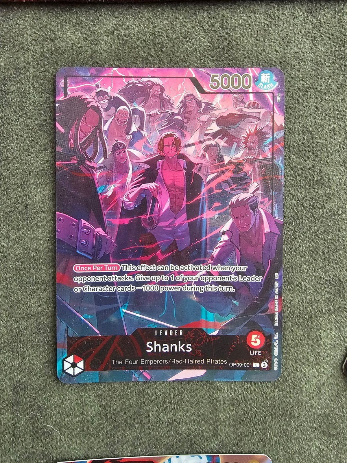 Foto 6 van One Piece Card Game Four Emperors Set (OP09) + Playmat