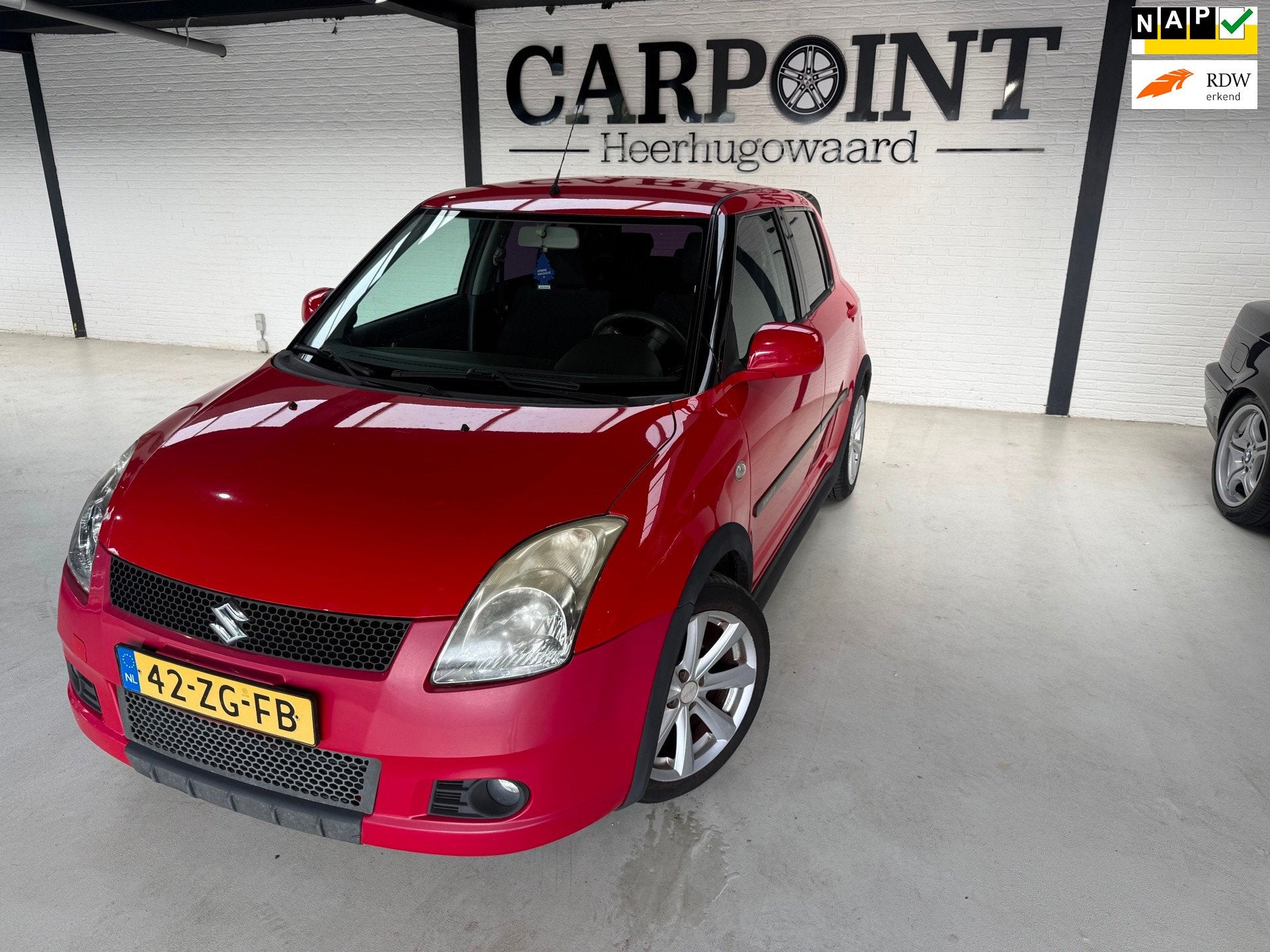 Suzuki Swift 1.5 Exclusive 2008 Sport 5-Deurs Airco Sportvel, Auto's, Suzuki, Voorwielaandrijving, 15 km/l, 4 cilinders, 400 kg