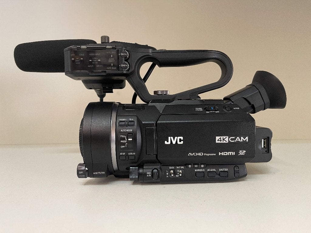 JVC GY-LS300CHE Super 35mm 4K/HD Camera BODY(326uur gewerkt), Jvc, Full HD, N, N