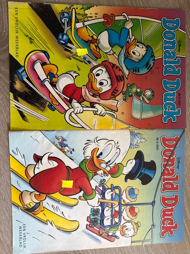 Donald Duck Weekblad - Nrs. 5 & 9 - 2021, Ophalen, Gelezen, Overige typen