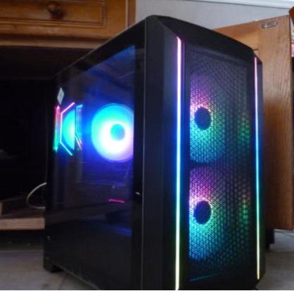 Amd Ryzen 7 budget game pc, Ophalen, 256 GB, Zelf gebouwde pc, Zo goed als nieuw
