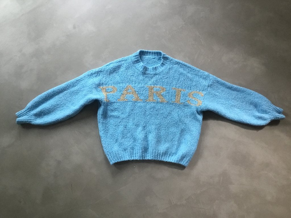 Mooie turquoise trui, Ophalen of Verzenden, Zo goed als nieuw, Blauw