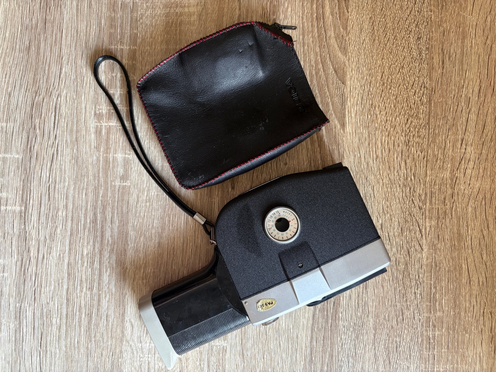 Vintage Fujica Single-8 P1 filmcamera met hoesje, Audio, Tv en Foto, Videocamera's Analoog, Ophalen, 8mm, Camera