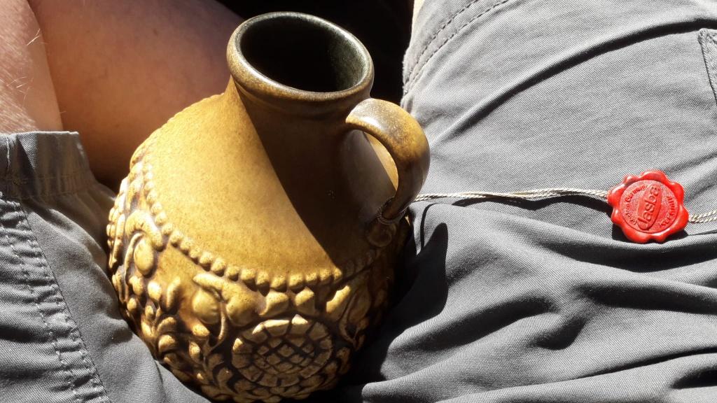 JASBA kruik puntgaaf met merkhanger, Ophalen of Verzenden