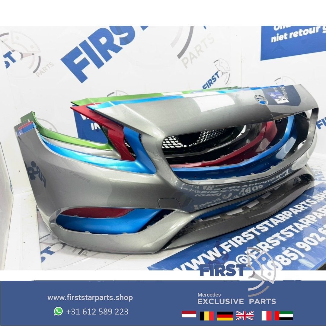 W176 A KLASSE BUMPER Facelift AMG Voorbumper 2013-2019 ROOD, Gebruikt, -, Voor, Ophalen of Verzenden