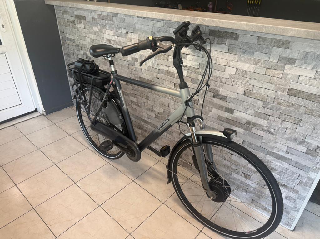 E-Bike Gazelle Orang TOTAAL 5000km. Gold Accu H61cm. V7., Fietsen en Brommers, Fietsen | Heren | Herenfietsen, Ophalen, Gebruikt