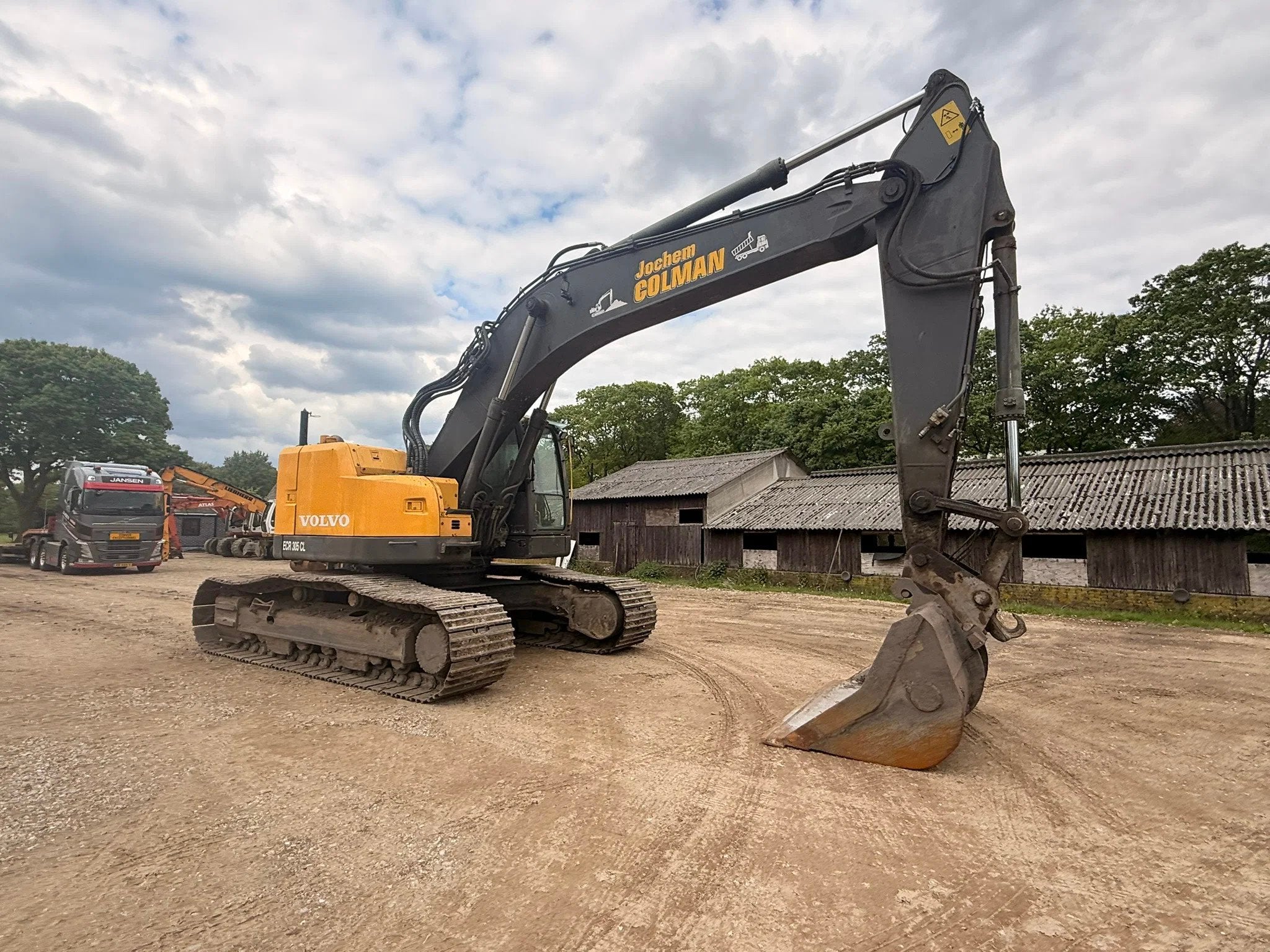 Volvo ECR305CL (bj 2011), Jansen Machines, Albert@jansen-machines.com, Topperweg 60
3774 LJ  Kootwijkerbroek, Graafmachine