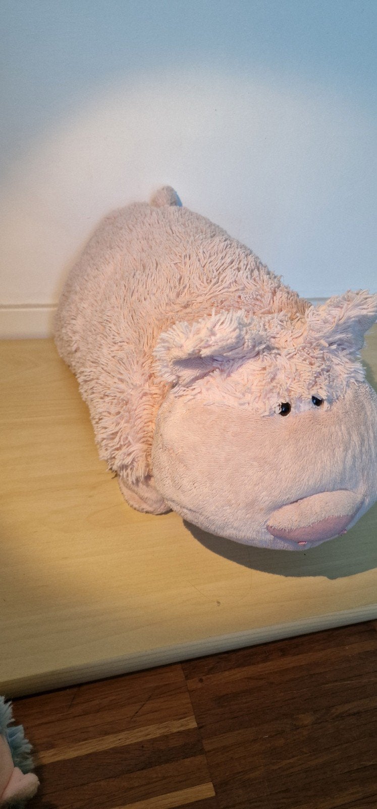 Roze varkentje Pillow Pet - Knuffel en kussen in één, Overige merken, Overige karakters, Overige typen, Ophalen of Verzenden