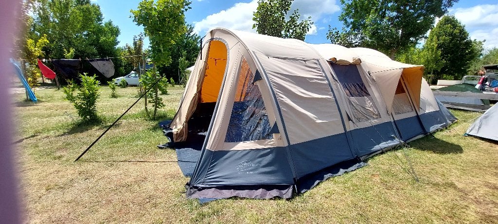 Mooie Bardani tent 5 persoons te koop in topstaat!, Caravans en Kamperen, Tenten, Ophalen, Zo goed als nieuw, Tot en met 5