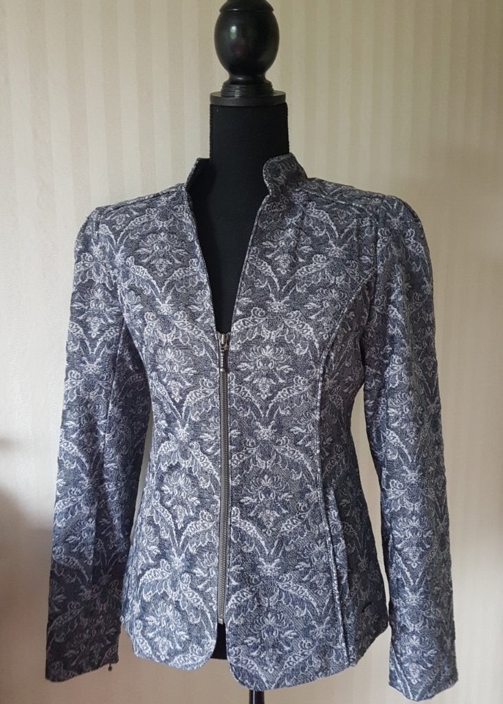 Nieuw! Prachtig apart blauw barok jasje van Superstar 36 38, Kleding | Dames, Jassen | Zomer, Maat 38/40 (M), Nieuw, Superstar