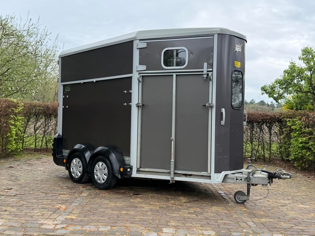 Dikke ifor williams hb511 aluminium vloer, klep deur combi