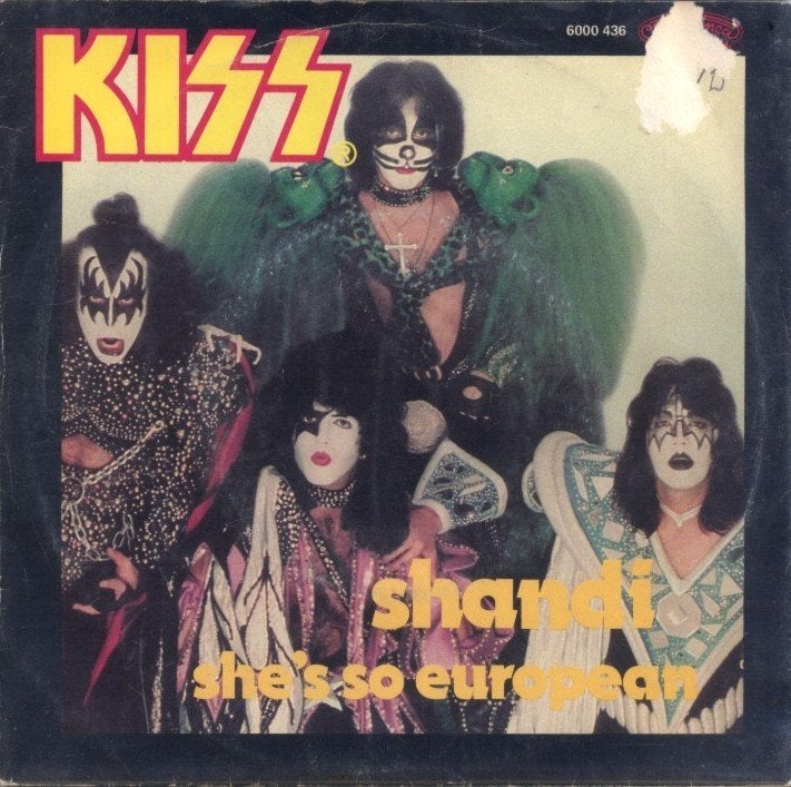 Single  -  KISS  -  Shandi, Ophalen of Verzenden, Gebruikt, Pop