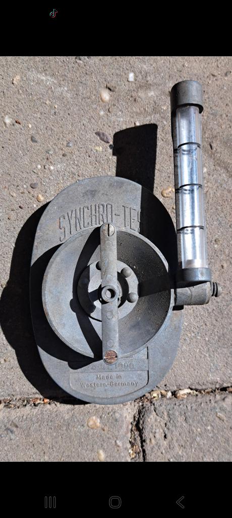 Motometer Synchro test oldtimer, Auto-onderdelen, Ophalen, Gebruikt