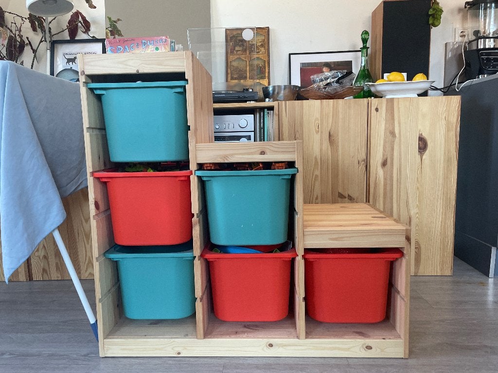Trofast IKEA, Ophalen, Kast, 105 cm of meer, Minder dan 50 cm