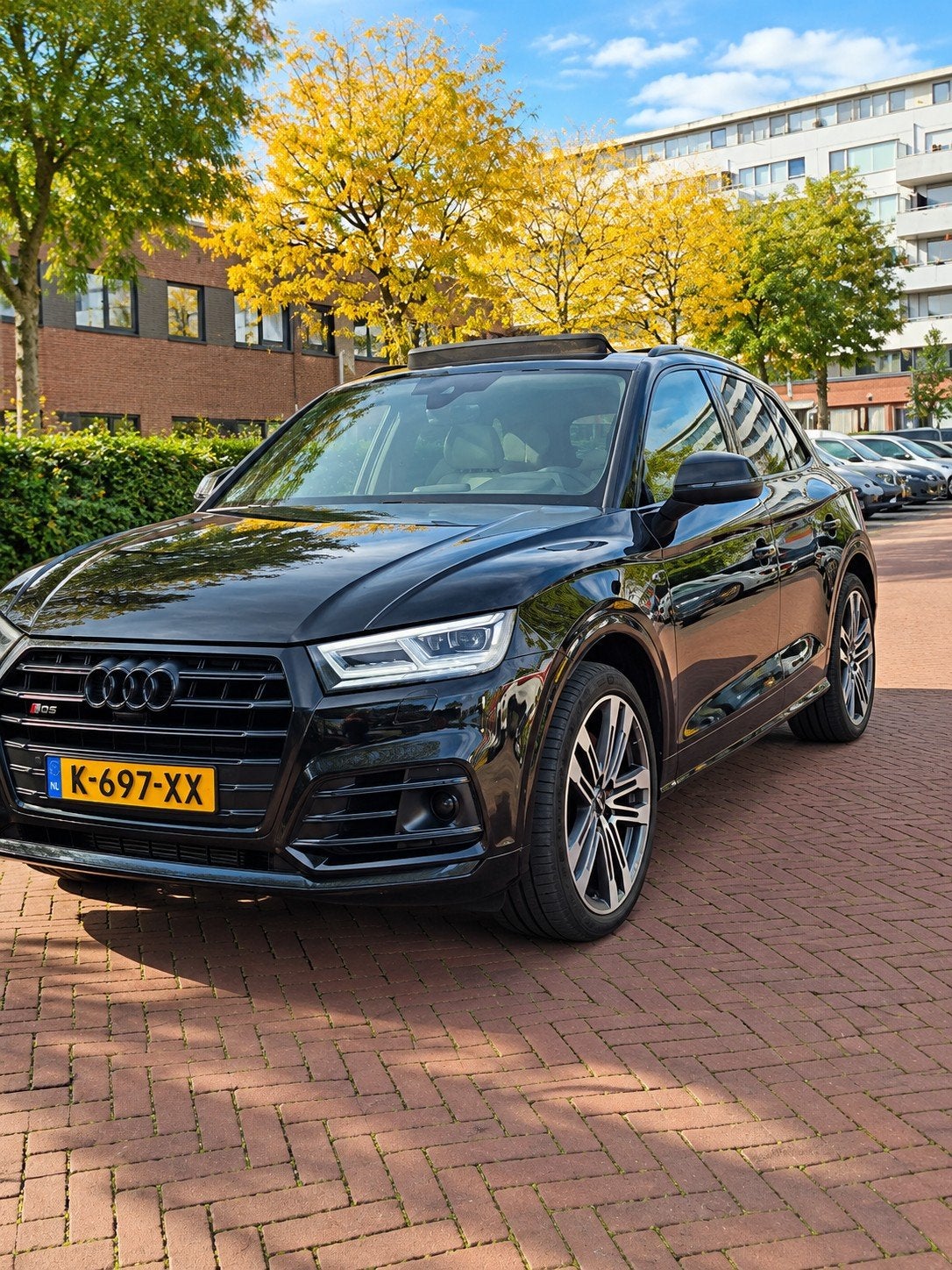 Audi Q5 SQ5 3.0 Tfsi Quattro 354pk Tiptronic 2017 Zwart, Auto's, Automaat, 2995 cc, Q5, Zwart