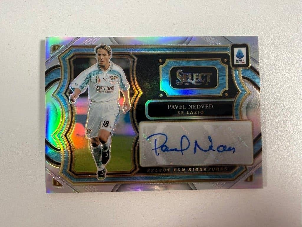 Pavel Nedved Auto Select Serie A 2025-26, Ophalen of Verzenden, Nieuw, Buitenlandse clubs, Poster, Plaatje of Sticker