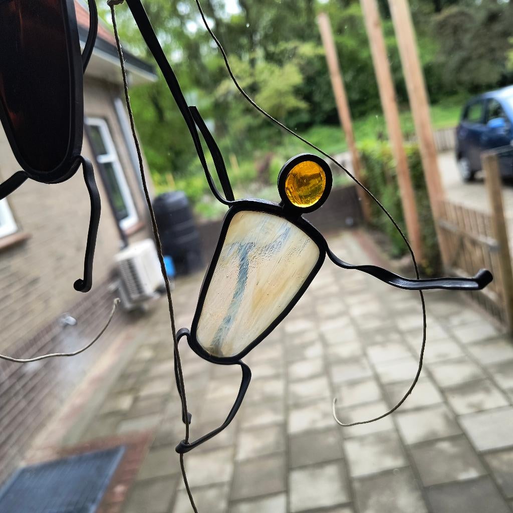 aapje, glas in lood, Hobby en Vrije tijd, Overige Hobby en Vrije tijd, Ophalen of Verzenden, Nieuw