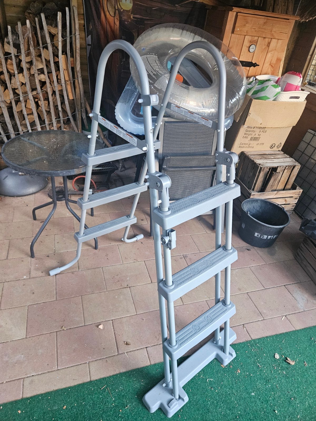 Te koop zwemtrap, Ophalen, Zo goed als nieuw