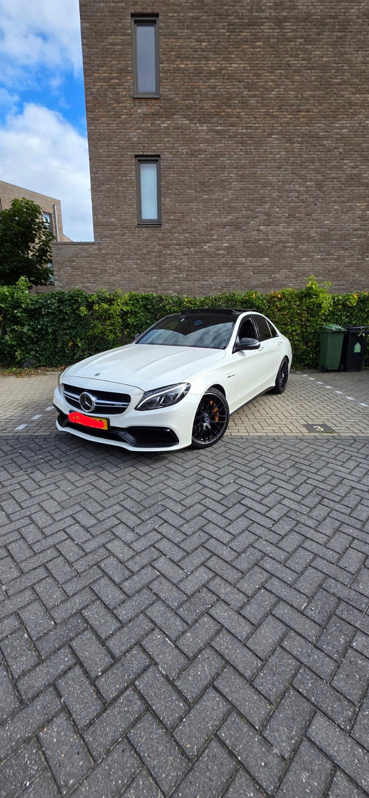Mercedes-Benz C-Klasse C63s 4.0 V8 c63 2017 Designo keramic, Auto's, Automaat, Dealer onderhouden, Achterwielaandrijving, 8 cilinders