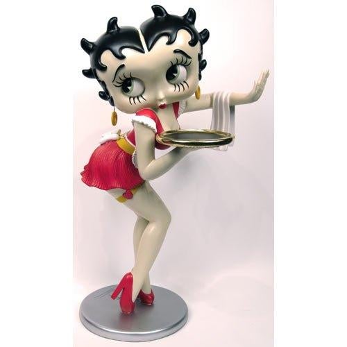 Betty Boop beeld 100 cm - bettyboop beeld waitress, Verzamelen, Beelden en Beeldjes, Ophalen, Nieuw
