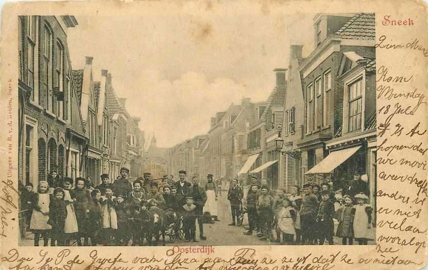 380-700-029 Sneek Oosterdijk, Verzenden, Voor 1920, Friesland