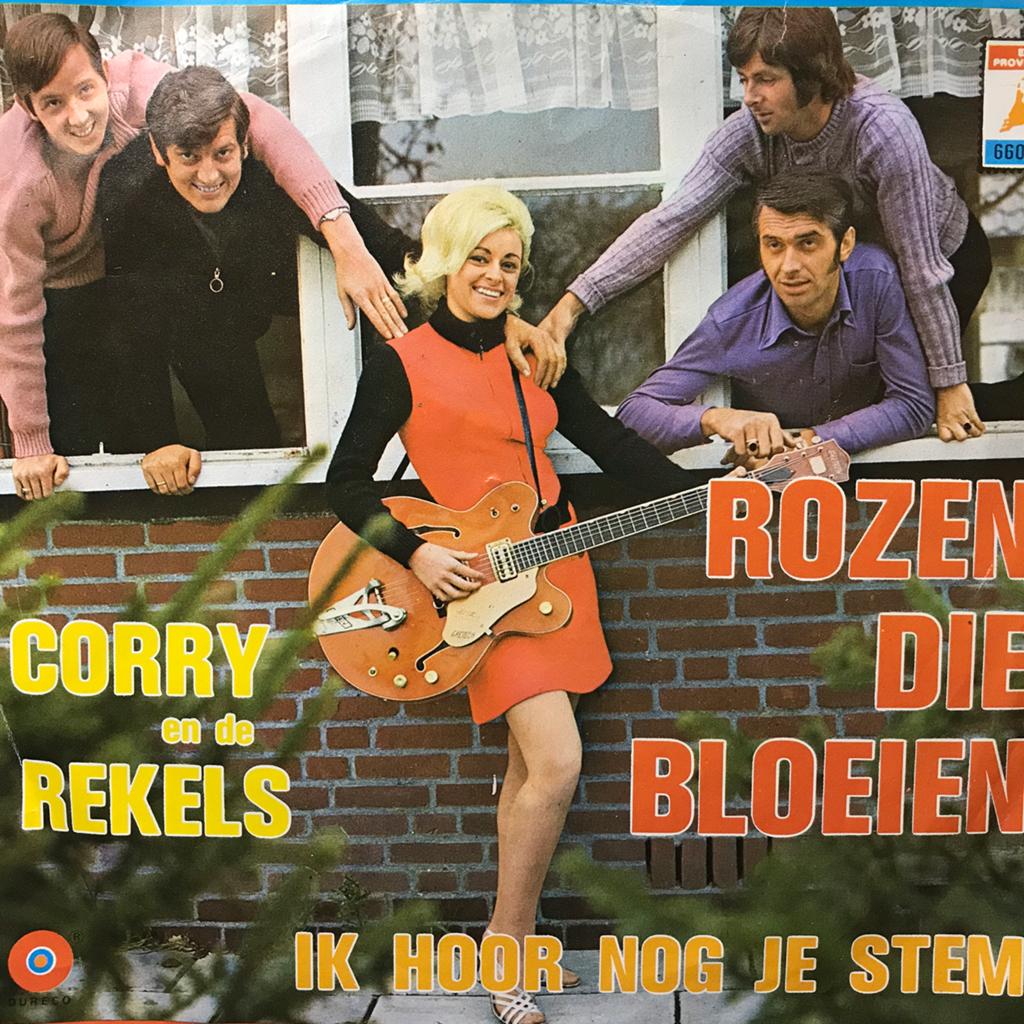 Corry en de Rekels - Rozen die bloeien, Cd's en Dvd's, Vinyl Singles, Ophalen of Verzenden