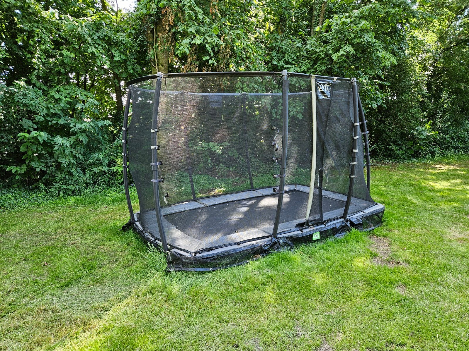 Exit Deluxe Inground Trampoline 3,6x2,3m, Ophalen