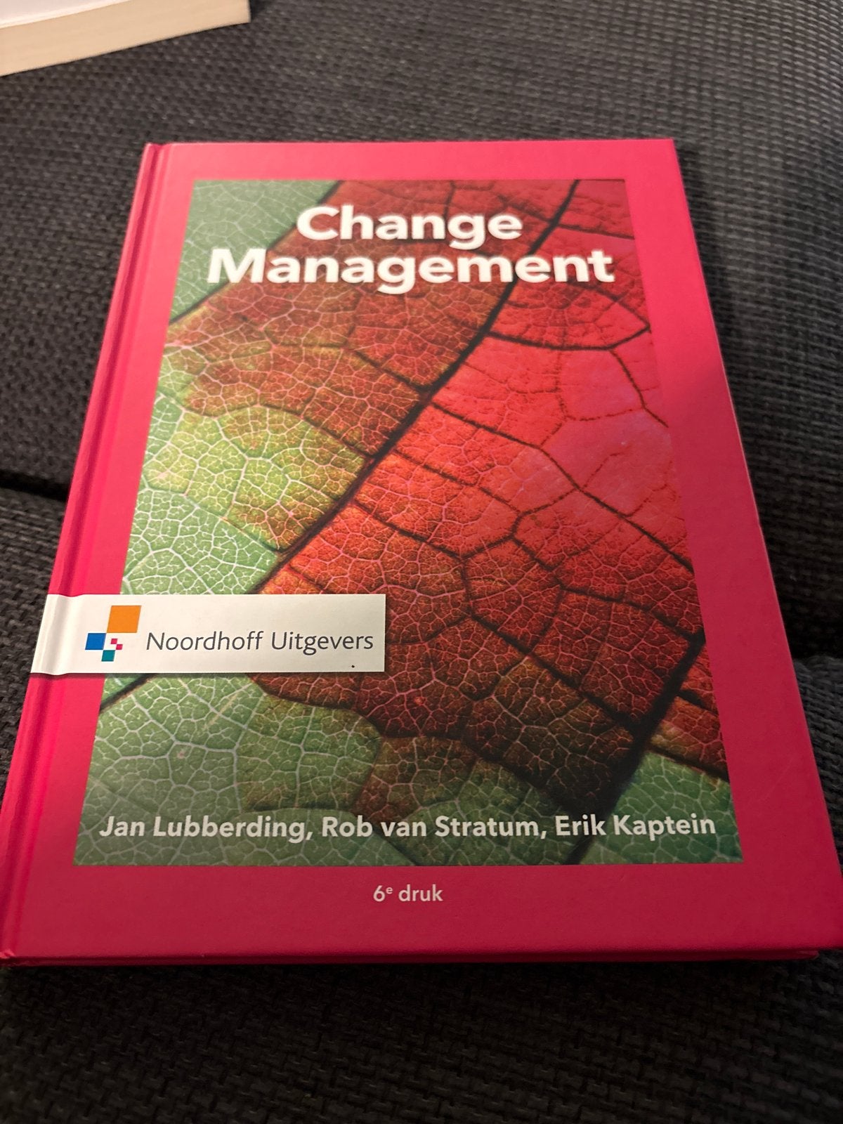 Change Management - Jan Lubberding e.a. (6e druk), Boeken, Ophalen of Verzenden, Zo goed als nieuw, Management