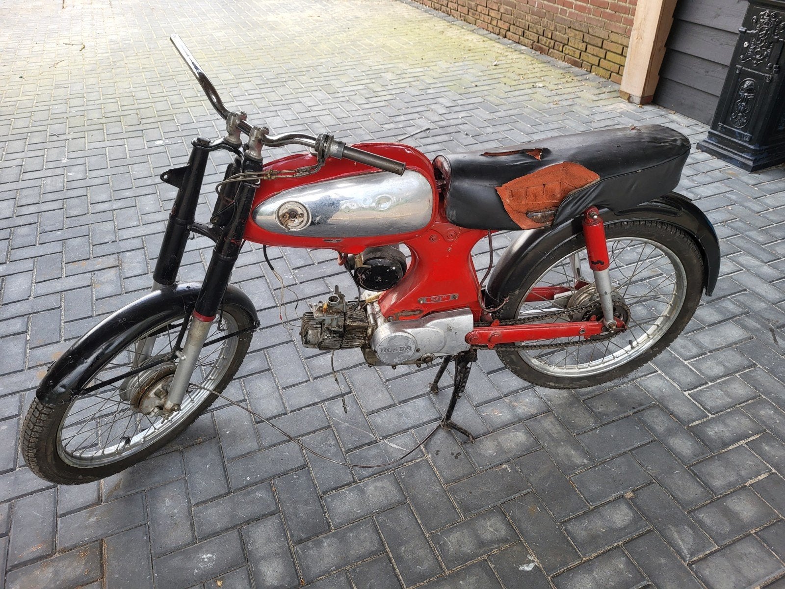 Te koop honda c310 c320a brommer, Maximaal 45 km/u, 50 cc, 3 versnellingen, Ophalen