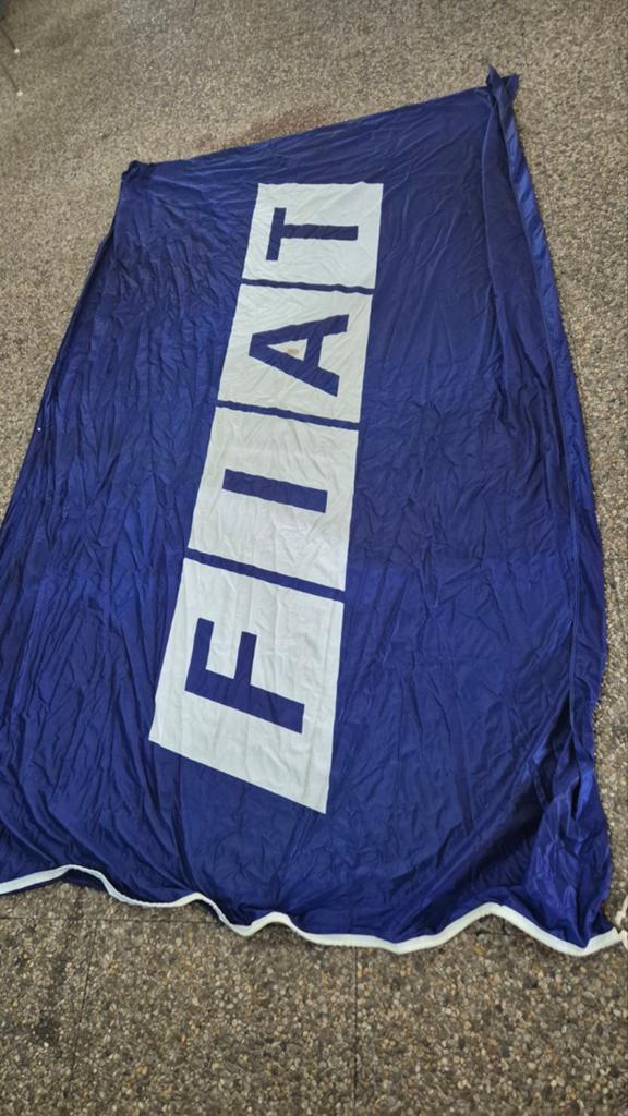 Fiat vlaggen  en shell vlaggen, Ophalen of Verzenden