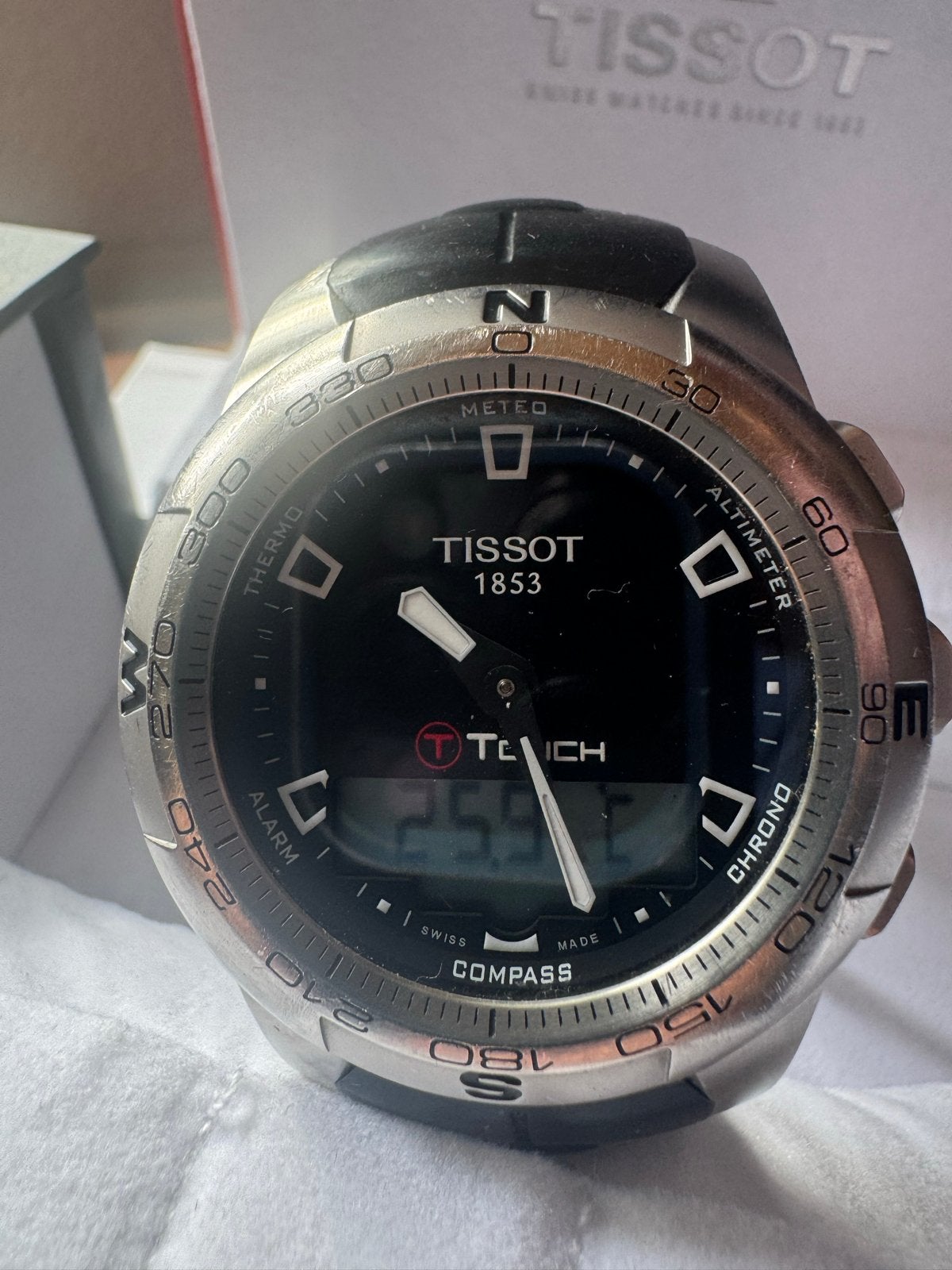 Tissot T-Touch  - T047.420.17.051.00, Ophalen of Verzenden, Gebruikt