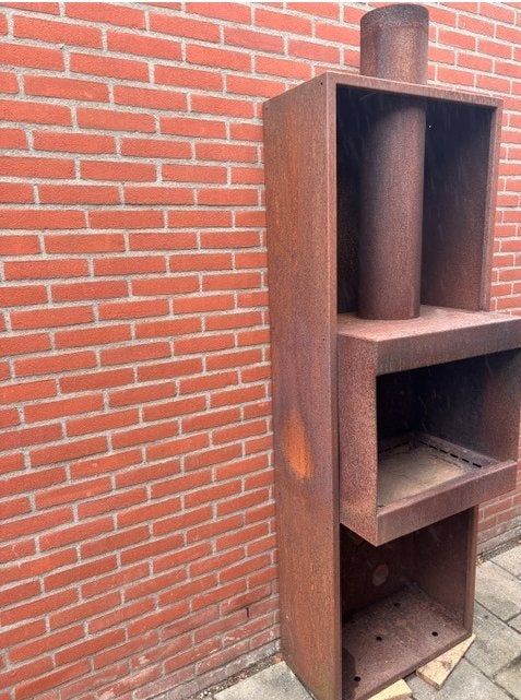 tuin haard, Ophalen, Gebruikt