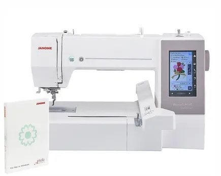 Janome Memory Craft 550E Borduurmachine, Hobby en Vrije tijd, Ophalen, Zo goed als nieuw, Naaimachine, Janome