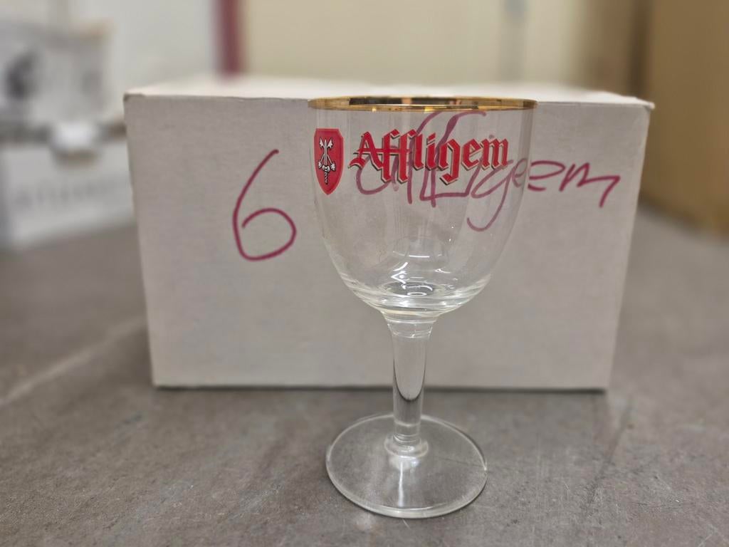 Affligem bierglas, Ophalen of Verzenden