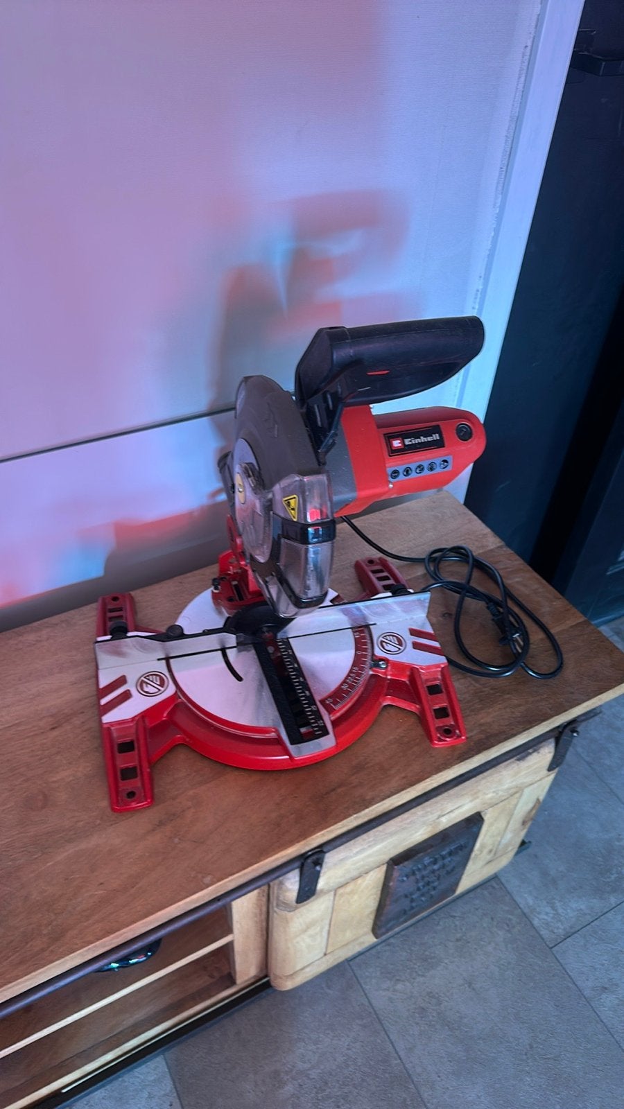 Einhell TC-MS 2112 Afkortzaag -nieuw, Nieuw, Ophalen of Verzenden, Afkortzaag, 30 tot 70 mm