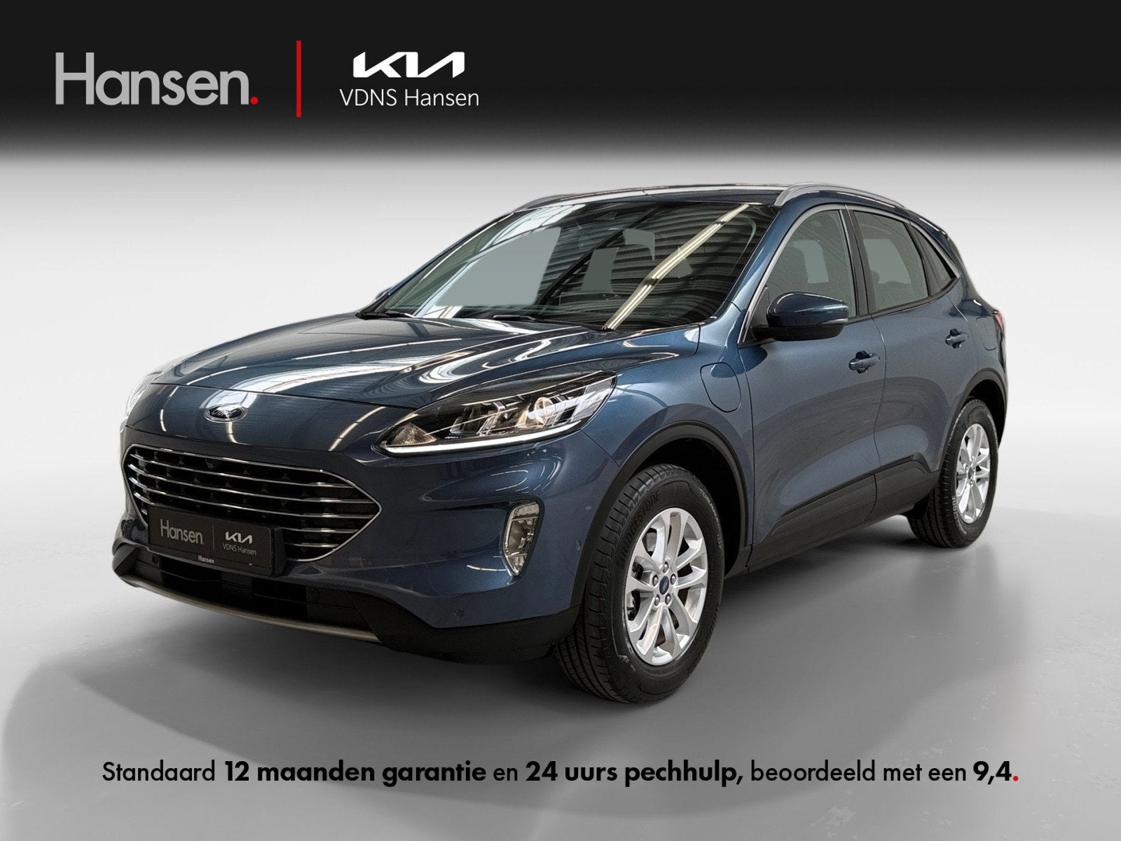 Ford Kuga 2.5 PHEV Titanium I Trekhaak I Adaptive Cruise I C, Automaat, Stof, Gebruikt, Bedrijf