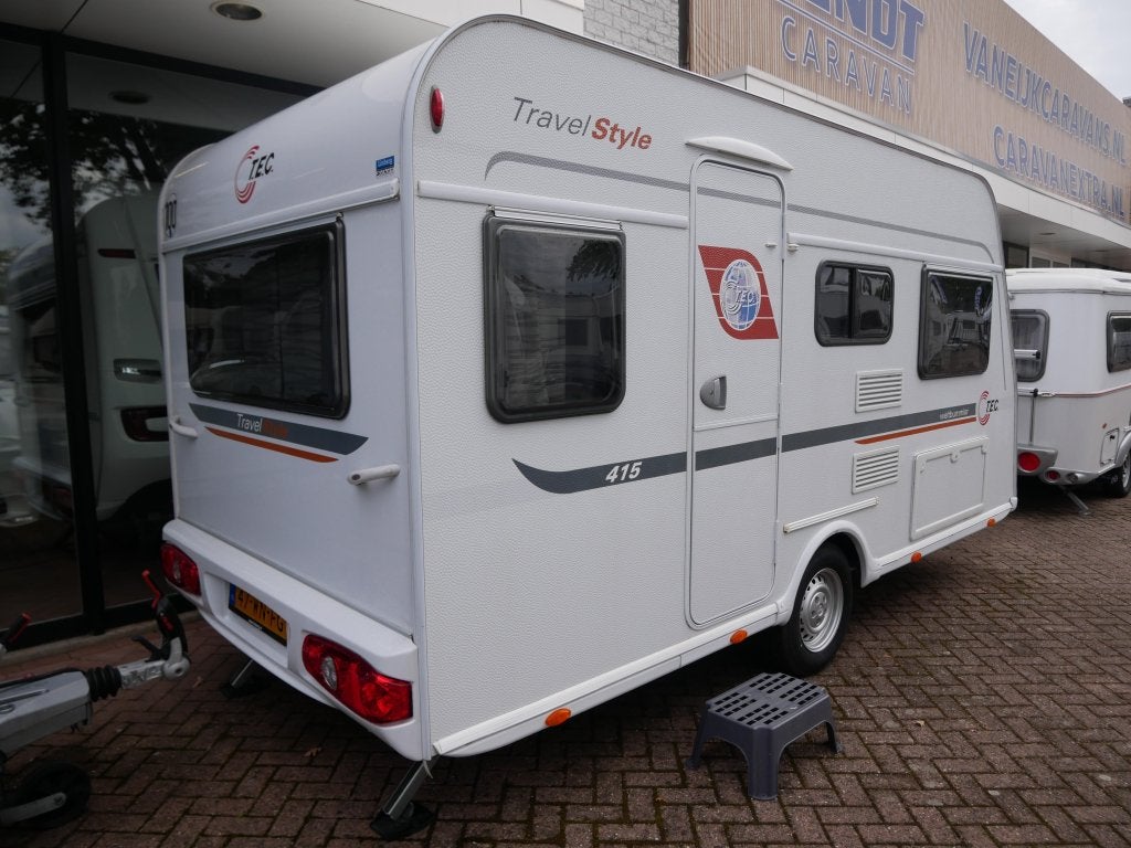 TEC Travel Style 415 Fietsendrager, Caravans en Kamperen, T.E.C., Dwarsbed, Bedrijf, Treinzit