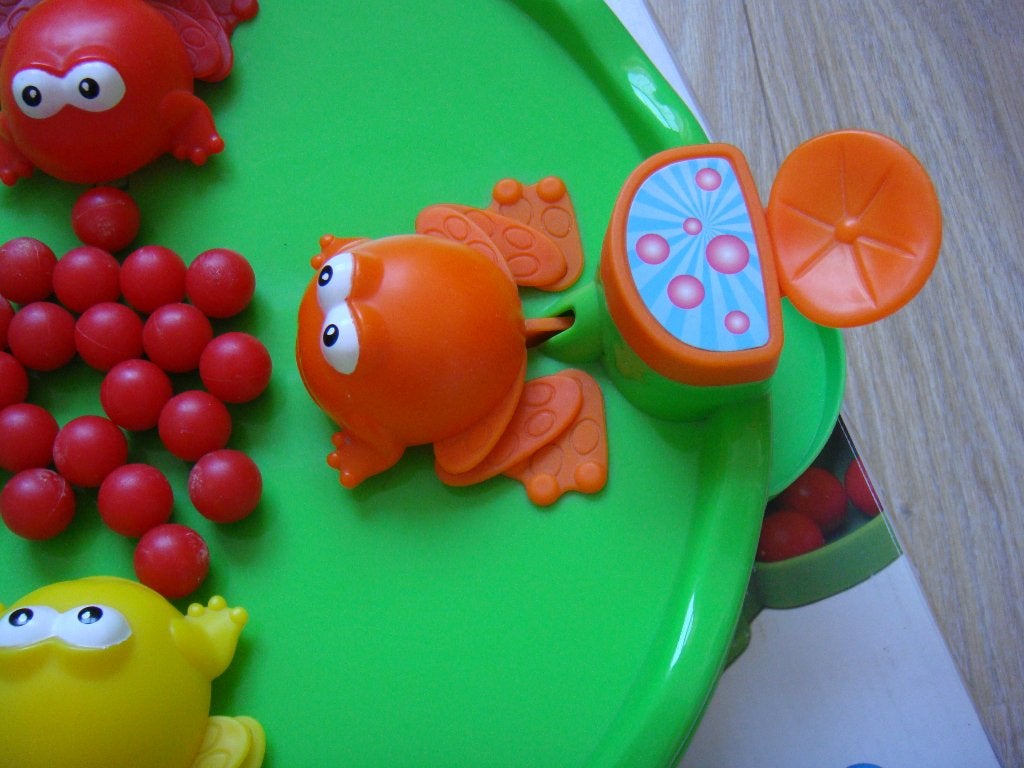 Kinderspel spel frog game, Drie of vier spelers, Ophalen of Verzenden, Gebruikt
